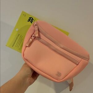 NWT pink belt bag